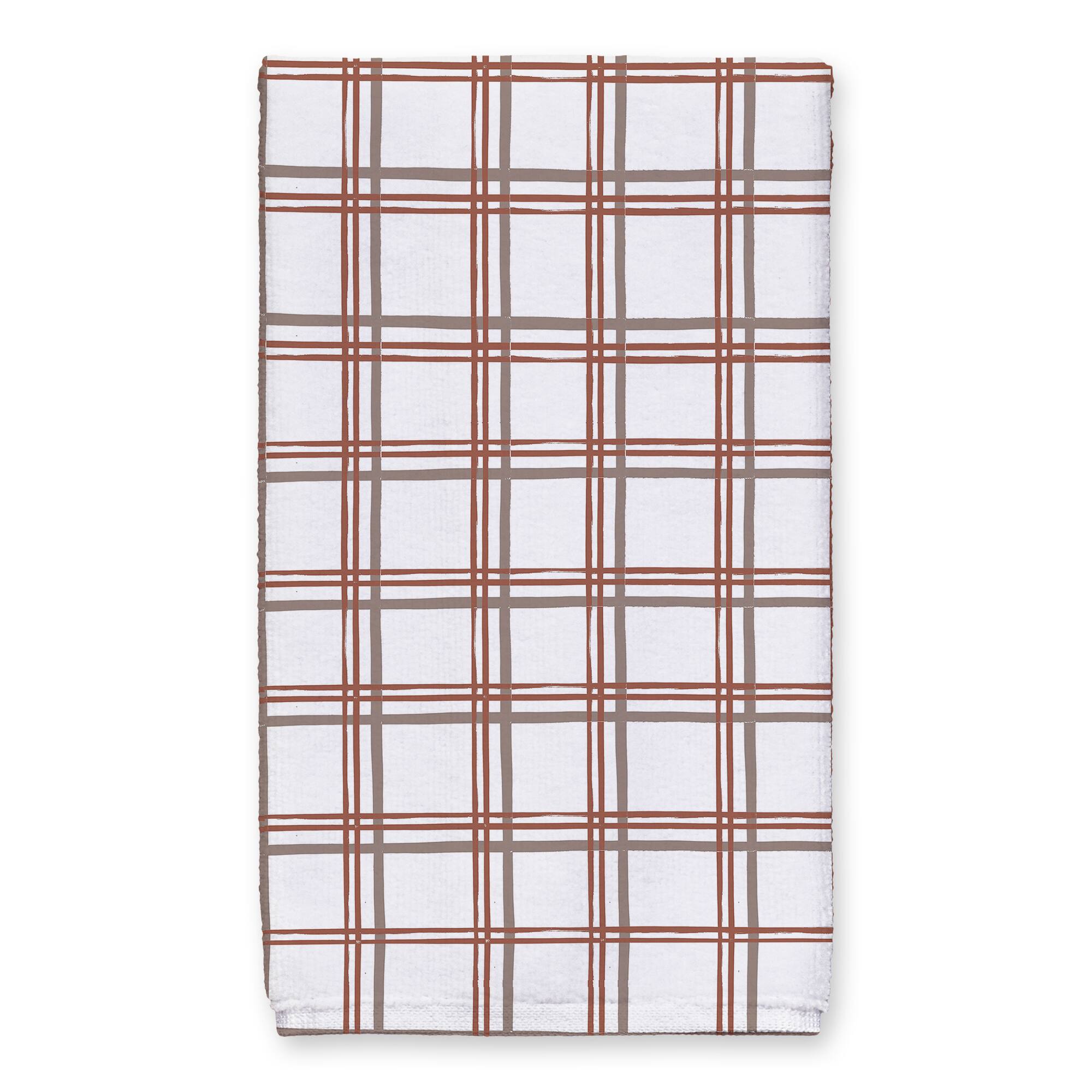White Christmas Word Tree Tea Towel Set